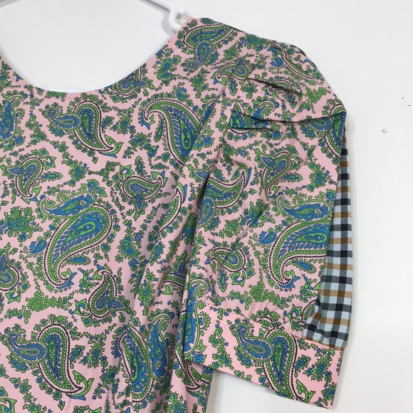 NWT BAUM UND PFERDGARTEN
Aerin gathered printed cotton-poplin maxi dress - Picture 8 of 15